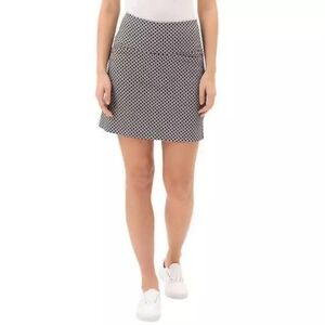 ❤️S.C.& Co. Pull On Skort Black And White Print Stretch Skirt Various Sizes New!
